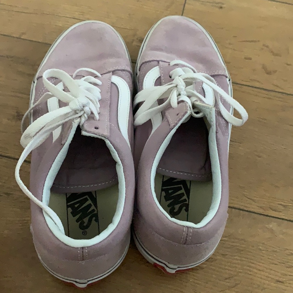 Pink old school vans
